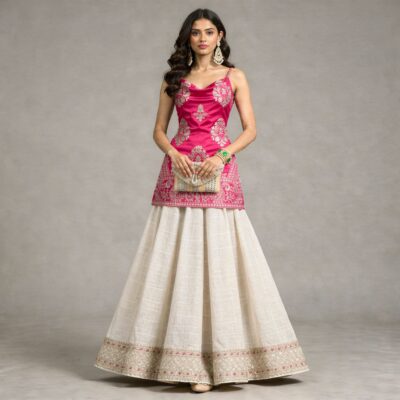 Embroidered Lehenga Set