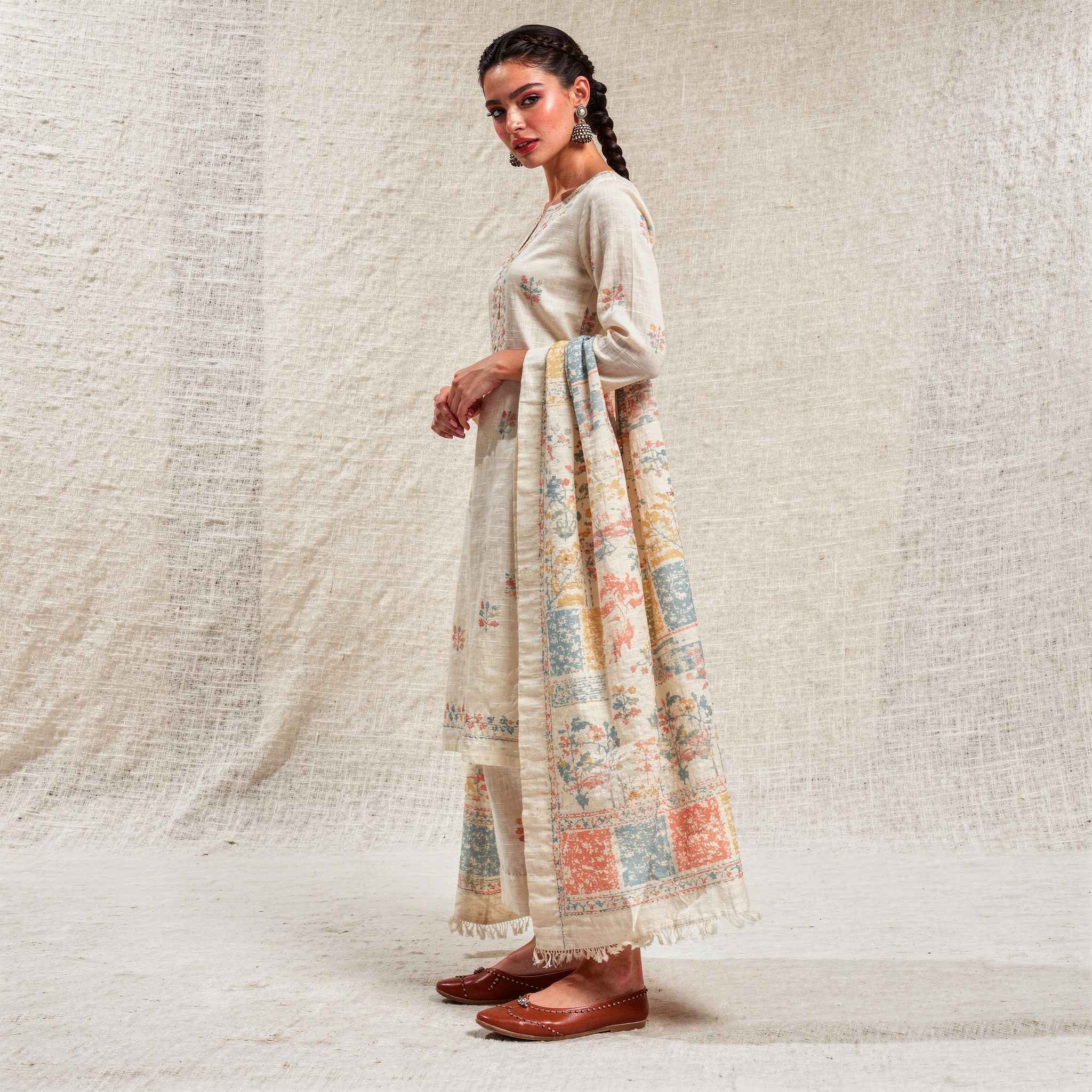 Minimal Printed Suit Set - Image 2